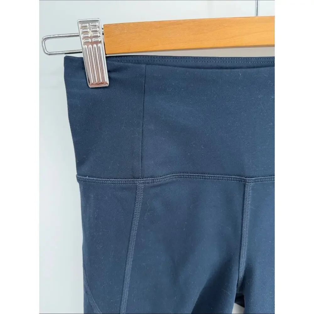 Girlfriend Collective athletic athleisure long inseam spandex shorts sz S